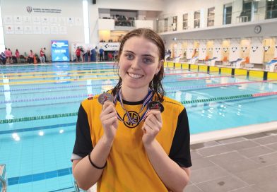 Sunna Arnfinnsdóttir vann til fjögurra silfurverðlauna á ÍM50