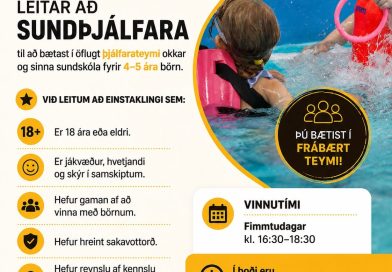 Við leitar að sundþjálfara
